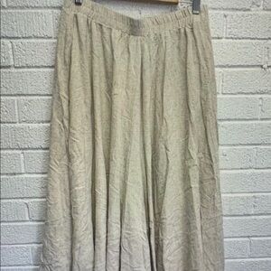 Beige Maxi Skirt
